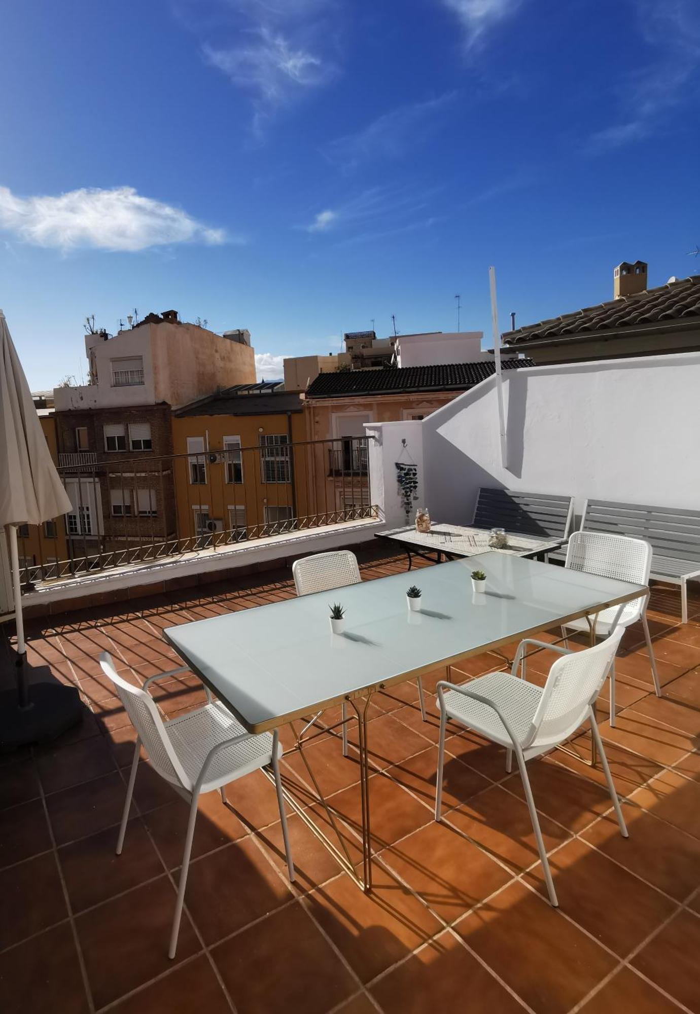 Atico Con Vistas Centro Historico / Terraza 40 M Apartment Malaga Luaran gambar